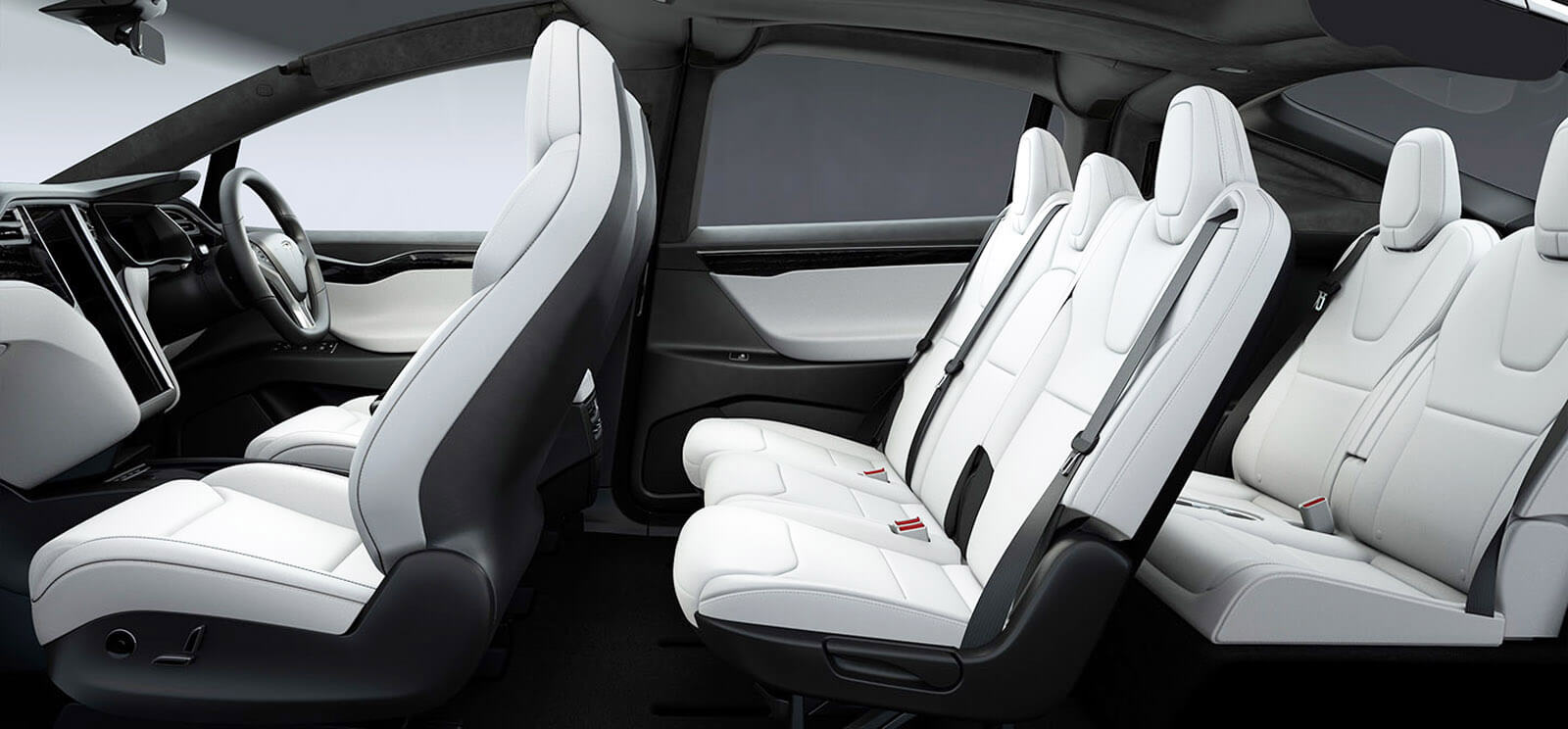 Tesla model x 7 seater deals interior